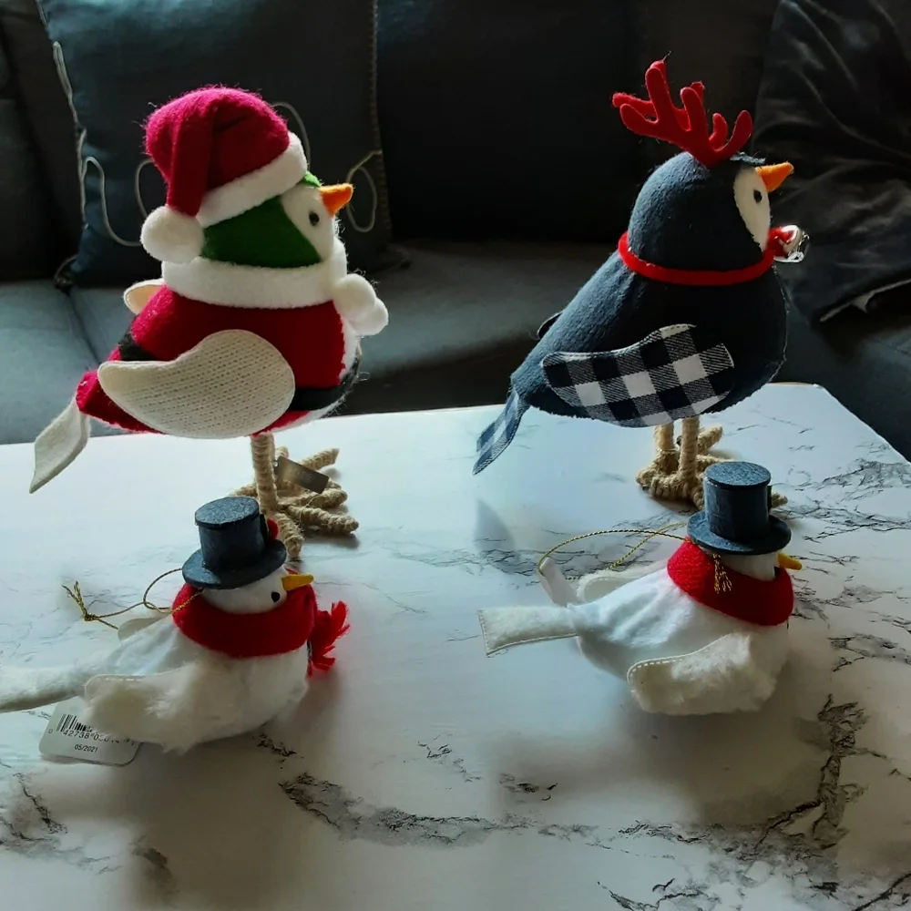 2019 Wondershop Birds 2021 Snowbird Ornaments